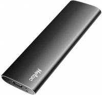 Накопитель SSD Netac USB-C 500Gb NT01ZSLIM-500G-32BK Z Slim 1.8&quot; черный