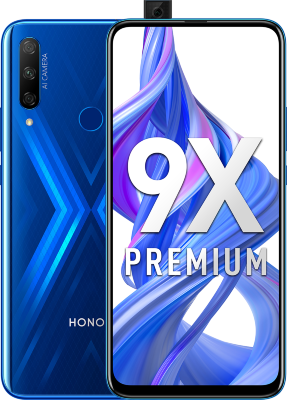 Смартфон Honor 9X Premium 6/128GB Midnight Blue (Синий)