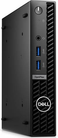 Неттоп Dell Optiplex 7010 Micro i3 13100T (2.5) 16Gb SSD512Gb UHDG 770 Linux Ubuntu GbitEth WiFi BT 260W мышь клавиатура черный (7010-3650)