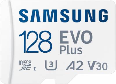 Флеш карта microSDXC 128GB Samsung MB-MC128KA EVO PLUS + adapter