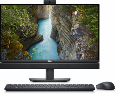 Моноблок Dell Optiplex 7410 23.8" Full HD Touch i7 13700 (1.5) 16Gb SSD512Gb UHDG 770 CR Windows 11 Professional GbitEth WiFi BT 130W клавиатура мышь Cam черный 1920x1080