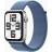 Часы Apple Watch SE 2023 GPS 40mm Silver Aluminum Case with Sport Loop Winter Blue (Синий)