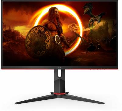 Монитор AOC 27" Gaming 27G2SPU черный IPS LED 1ms 16:9 HDMI M/M матовая HAS Piv 250cd 178гр/178гр 1920x1080 165Hz FreeSync Premium VGA DP FHD USB 5.07кг