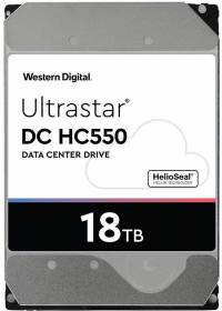 Жесткий диск WD SATA-III 18Tb 0F38467 WUH721818ALE6L4 Server Ultrastar DC HC550 (7200rpm) 512Mb 3.5&quot;