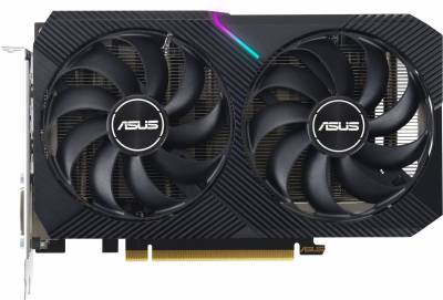 Видеокарта Asus PCI-E 4.0 DUAL-RTX3050-O8G-V2 NVIDIA GeForce RTX 3050 8Gb 128bit GDDR6 1822/14000 DVIx1 HDMIx1 DPx1 HDCP Ret